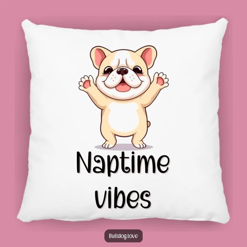 Funny Bulldog Dancing Pillow - Add a Touch of Joy to Your Comfort