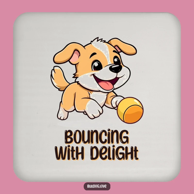 Funny Energetic Dog Coaster: Bouncy Toy Chase Protection, Hilarious Gift
