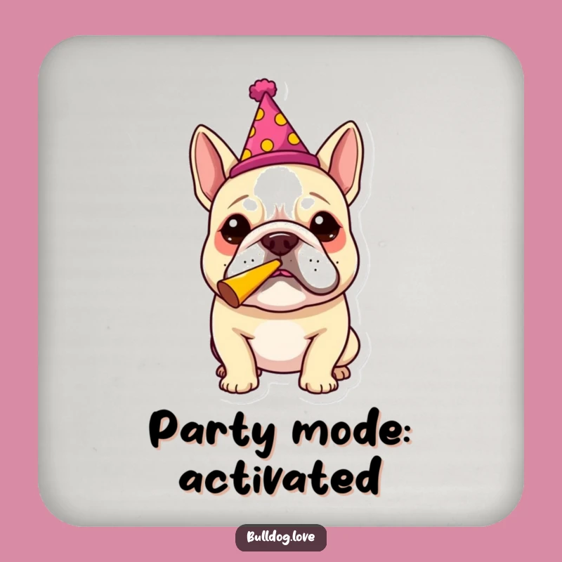 Funny Bulldog Party Coasters: Hilarious Canine Protection for Your Surfaces